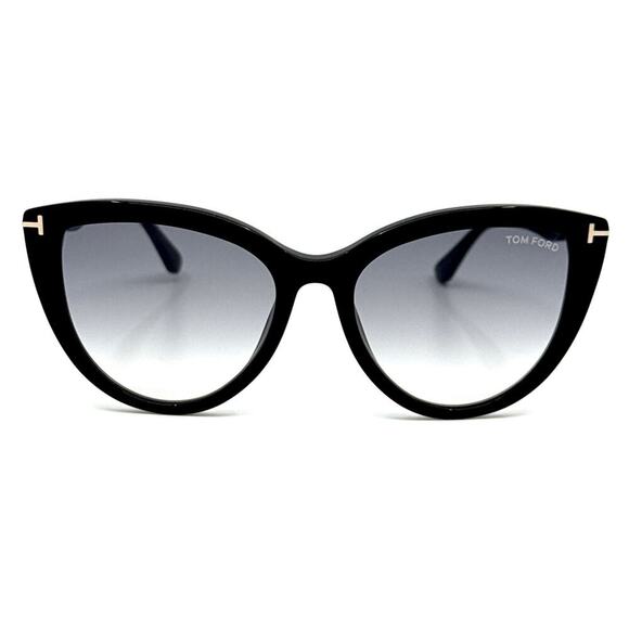 NEW!!! TOM FORD Isabella-02 Sunglasses TF915 01B Authentic - Picture 1 of 12